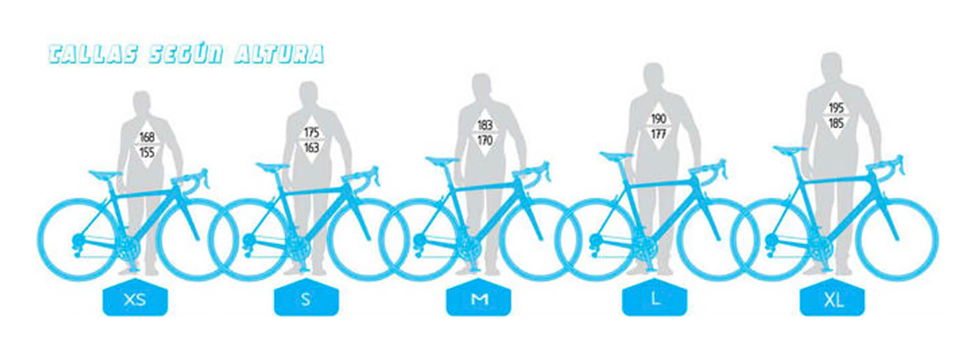 tamaño bicis