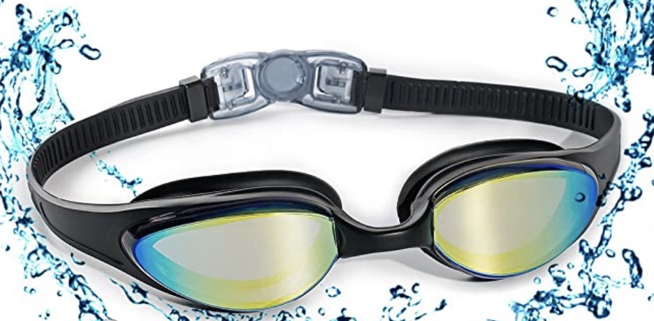 Gafas de natación con puente flexible