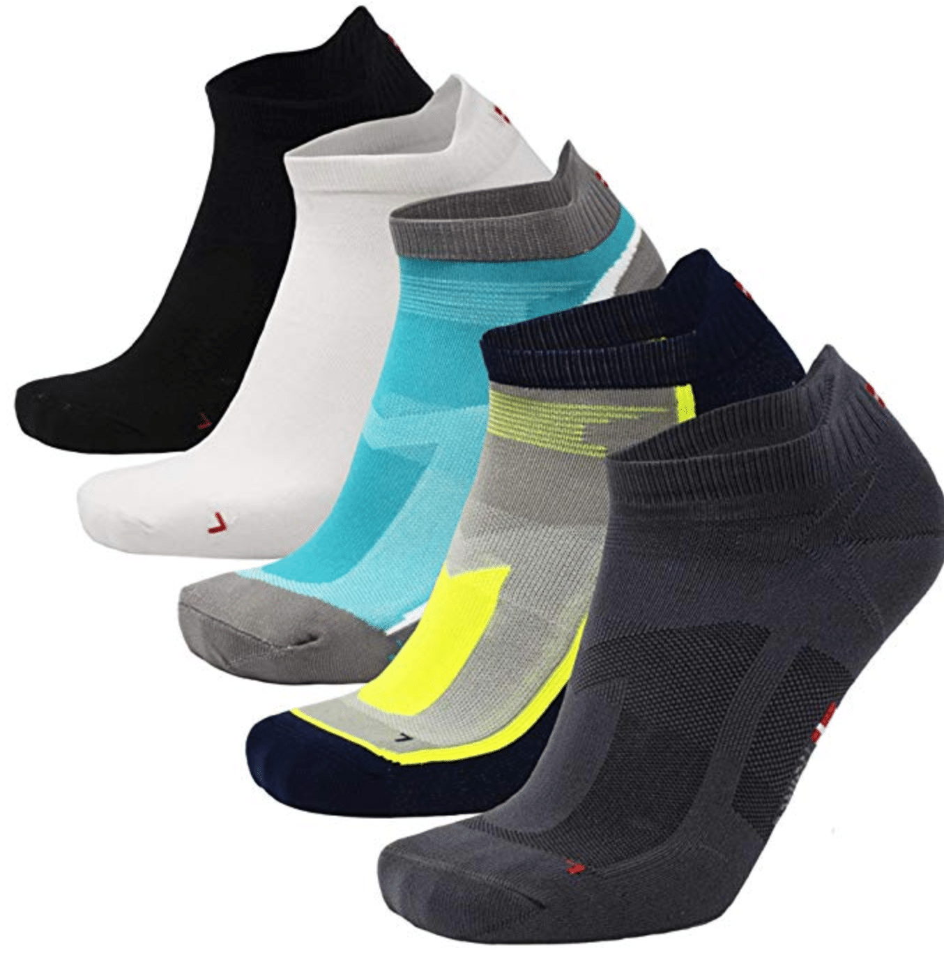 Calcetines Running X-Socks Run Fast Hombre - Acolchados, Tobillo Estabilizado, Transpirables