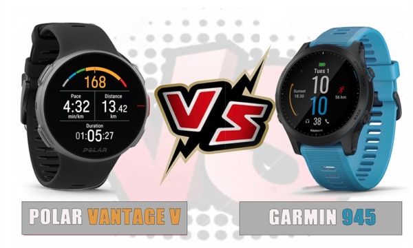 garmin forerunner 245 music vs polar vantage v