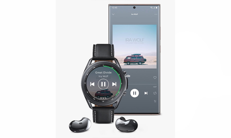 galaxy watch 3 spotify