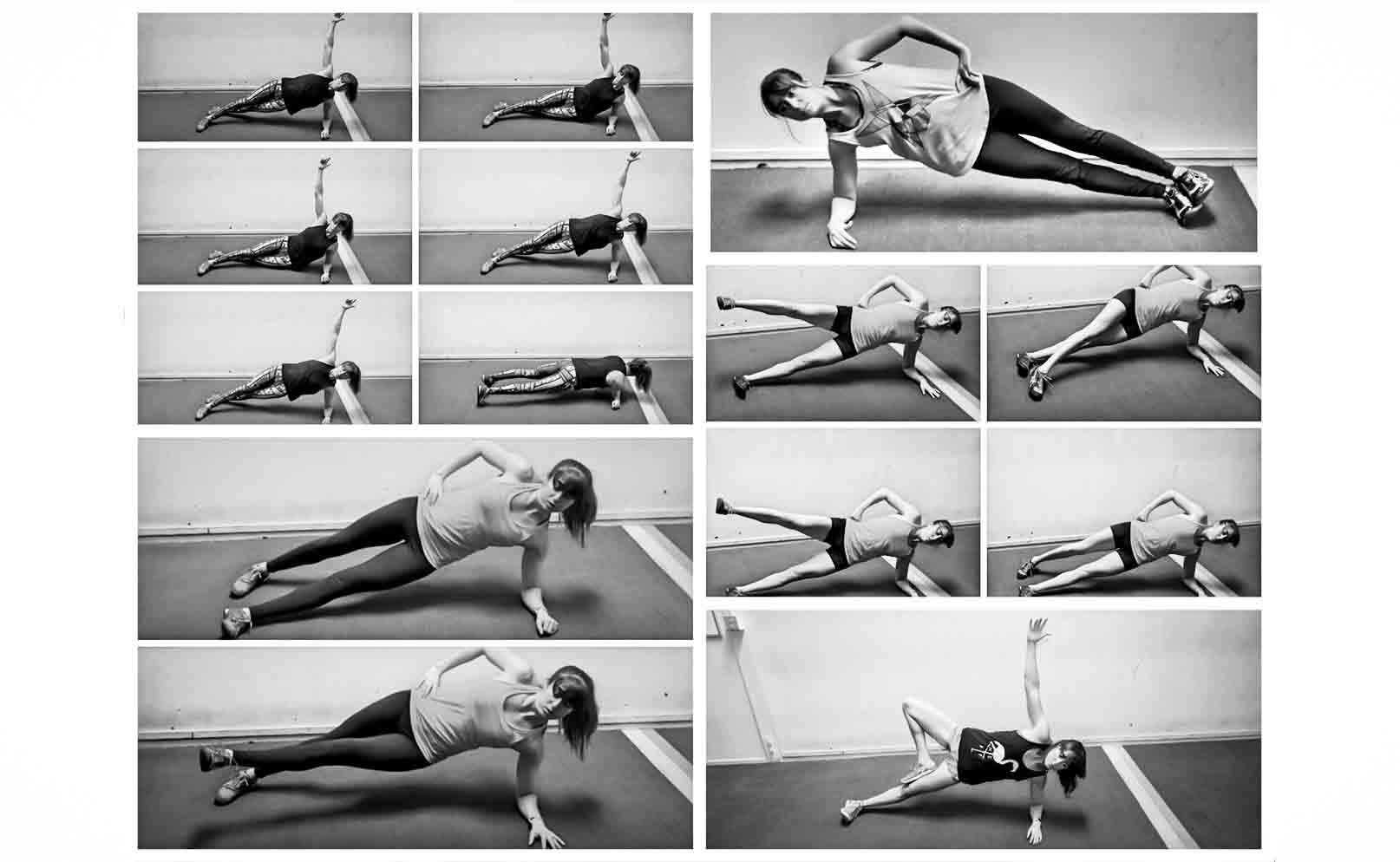 ejercicio plancha lateral