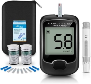Kit de medidor de glucosa con tiras de pruebas – Marca SEEYC