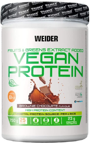 Weider Vegan Protein de guisantes y arroz