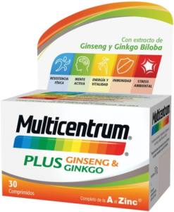 Vitaminas para deportistas Multicentrum Plus