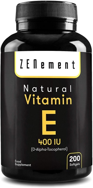 Vitaminas para deportistas Vitamina E Natural 400 UI