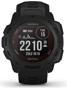 Garmin Instinct Solar Tactical – Reloj Garmin para correr con carga solar